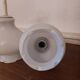 Duo suspension opaline blanche