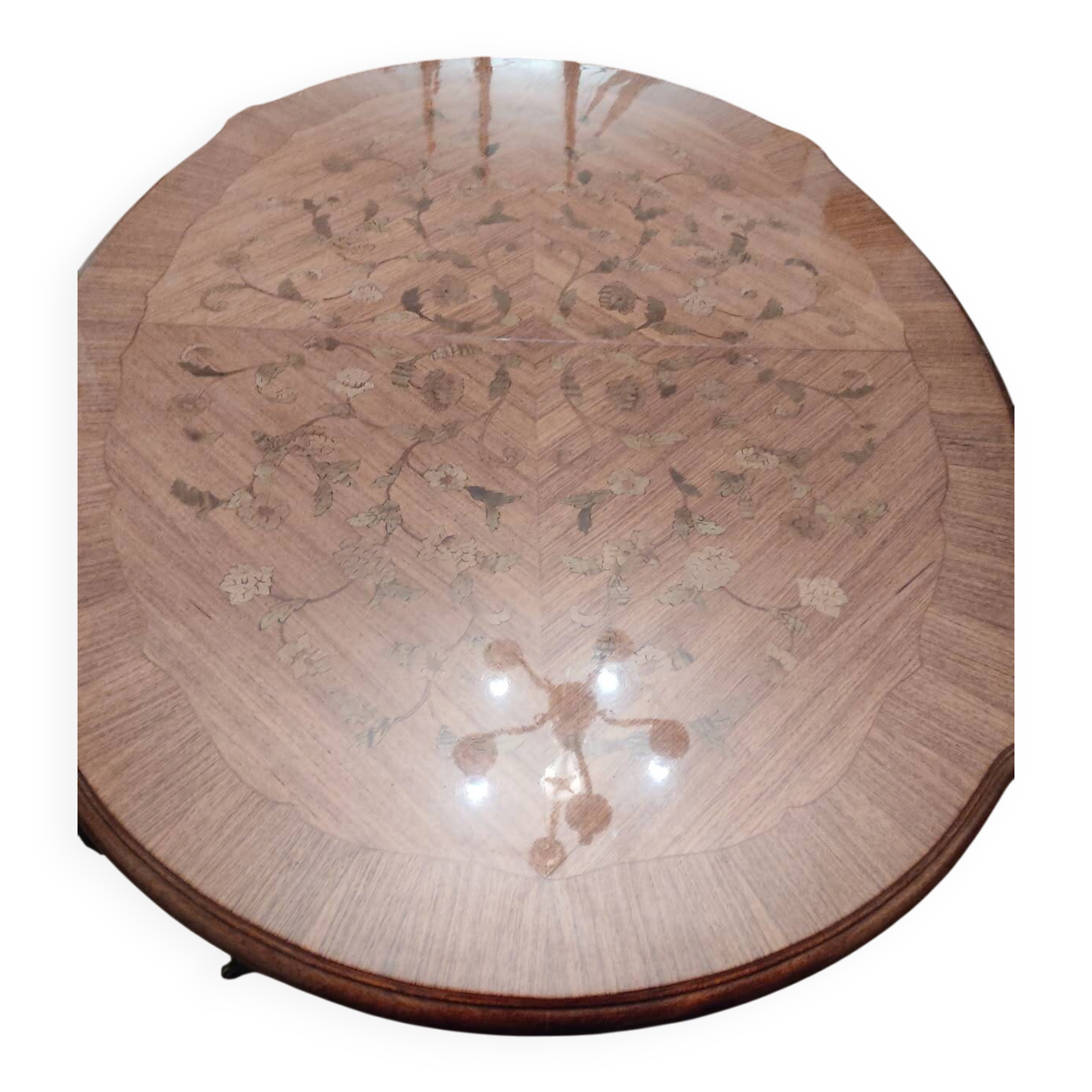 Louis XV rosewood dining table