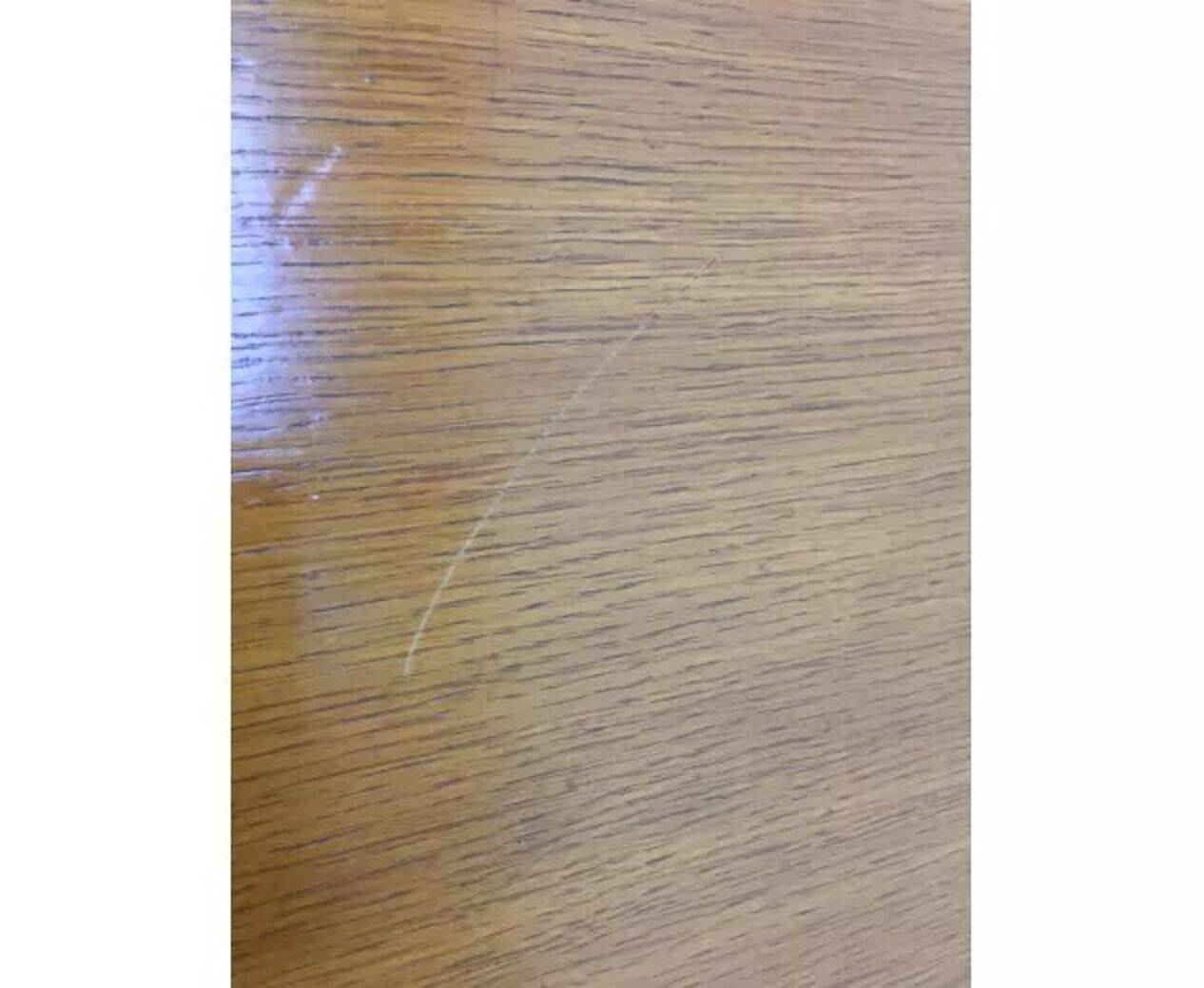 "Bean" side table in wood, 1960s