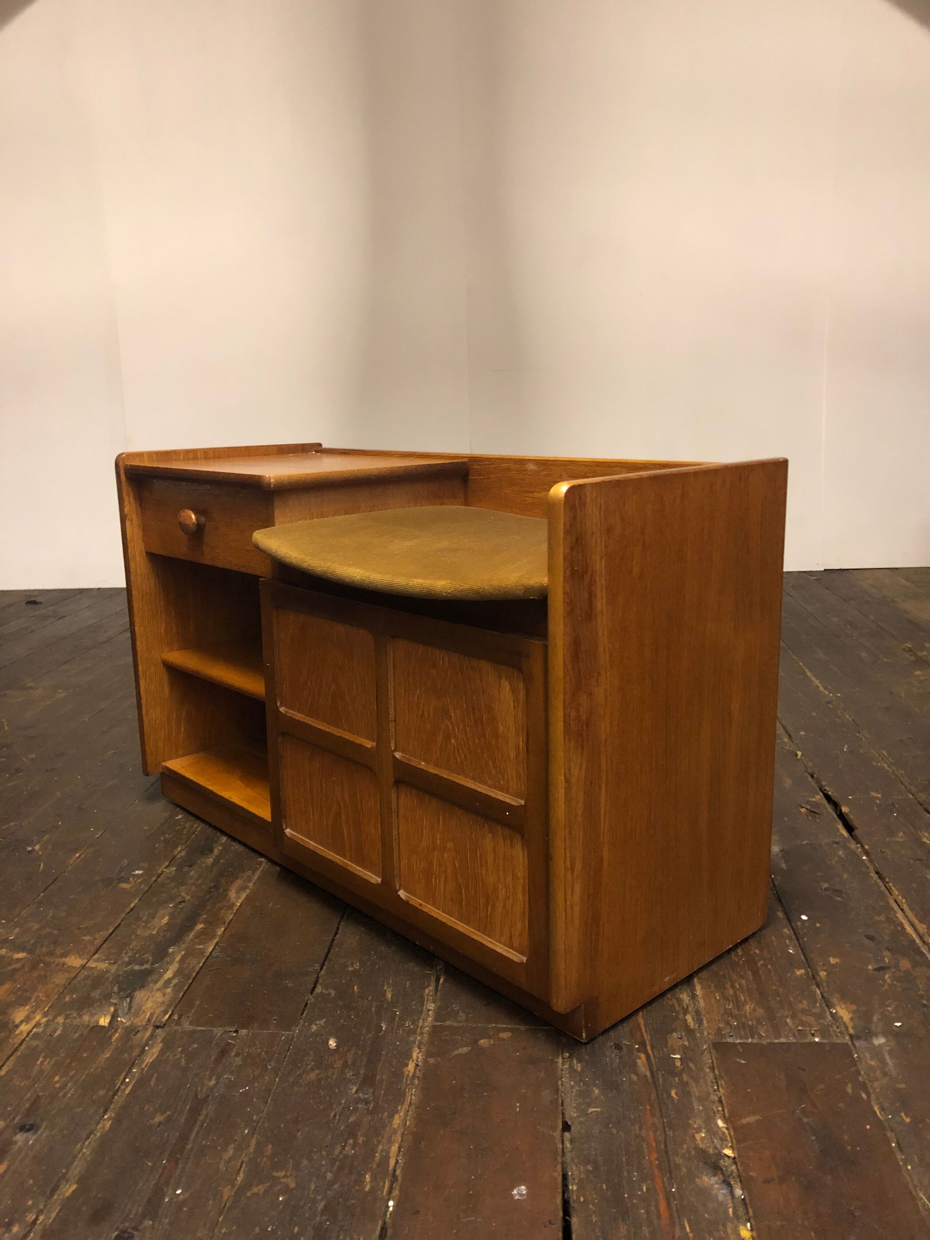 Teak telephone  bench