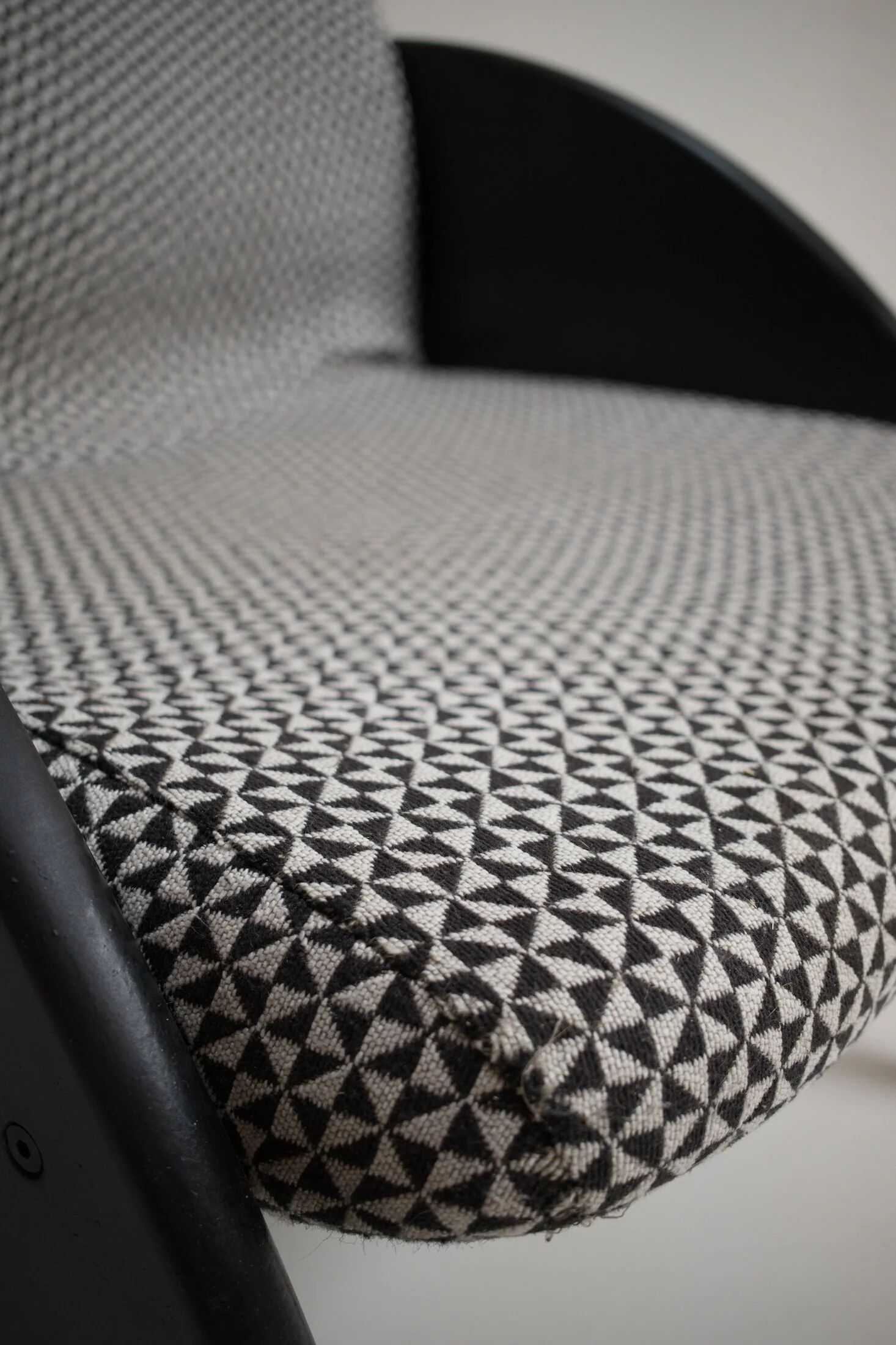 Fauteuil postmoderne, années 80