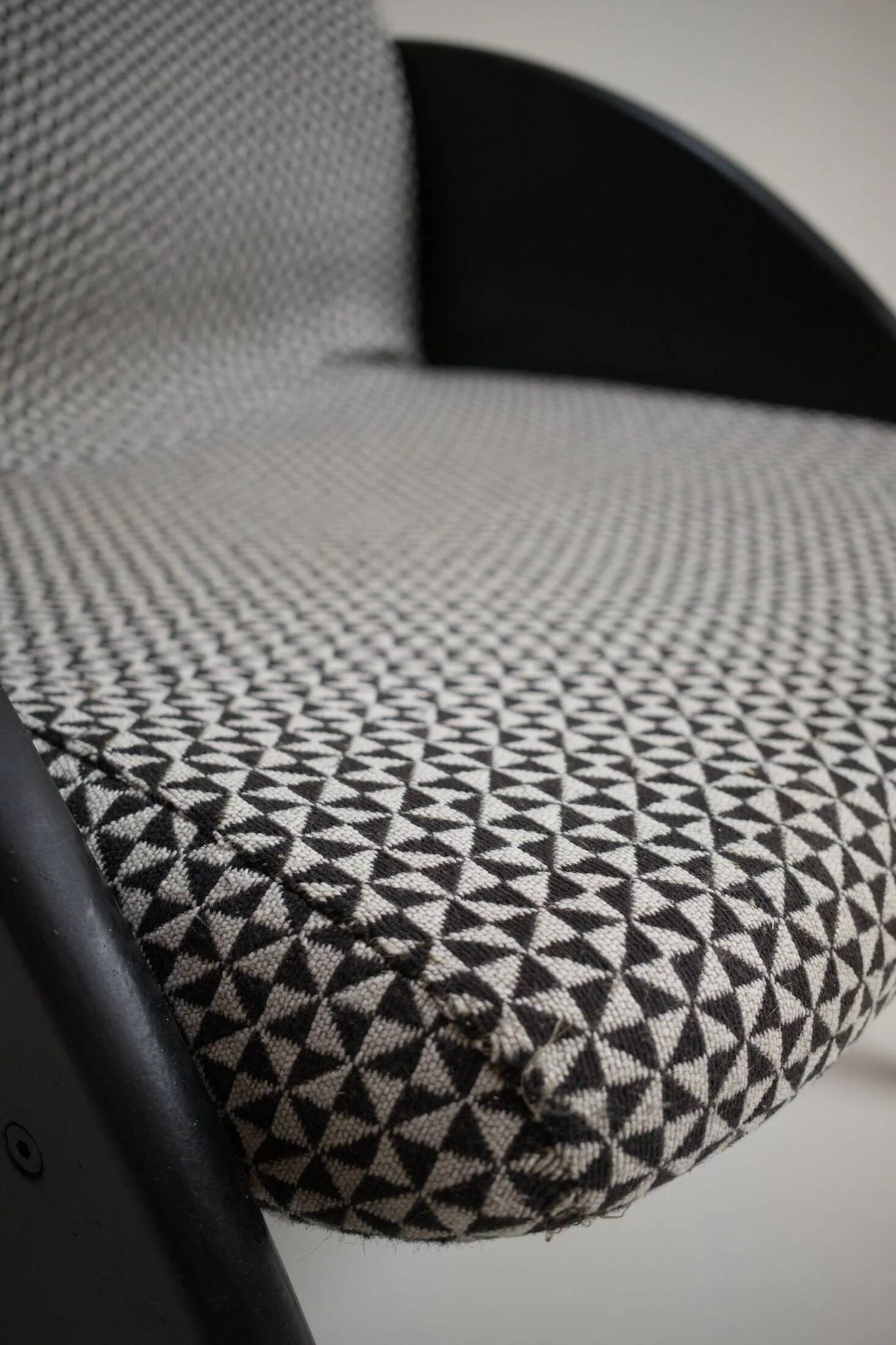 Fauteuil postmoderne, années 80