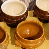 Set of 7 bear head bowls