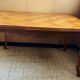 Dining table with extensions in Provençal style.
