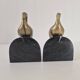 Pair of vintage 1970s heron bookends