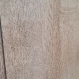 Art deco wardrobe in light oak