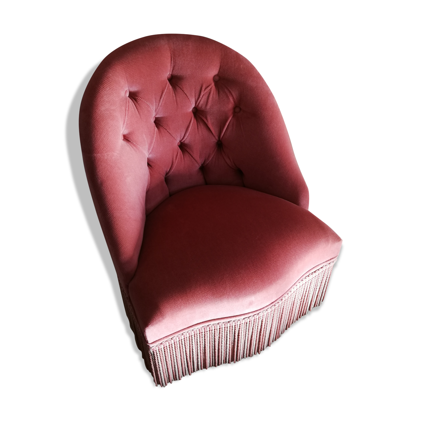 Chair upholstered Toad