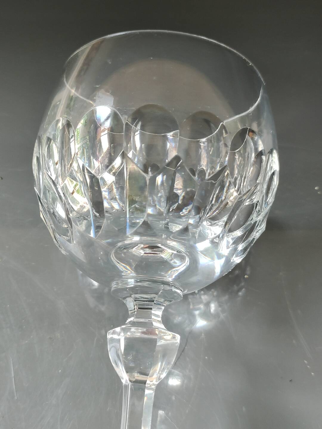 Lot 6. Boule glasses/Allegro model/Christinenhütte-Zwiesel. Tortoiseshell decoration