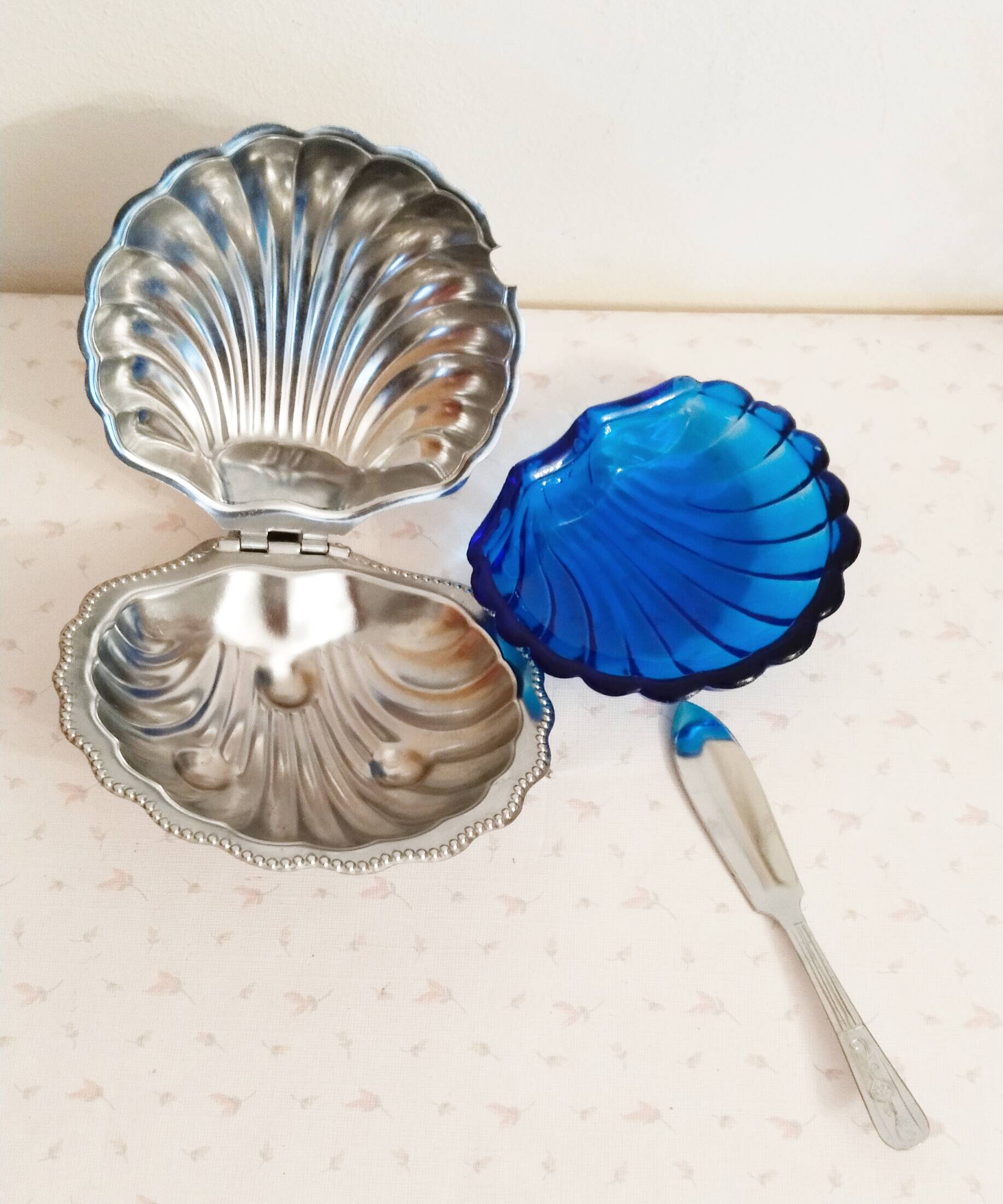 Beurrier coquille Saint Jacques en inox