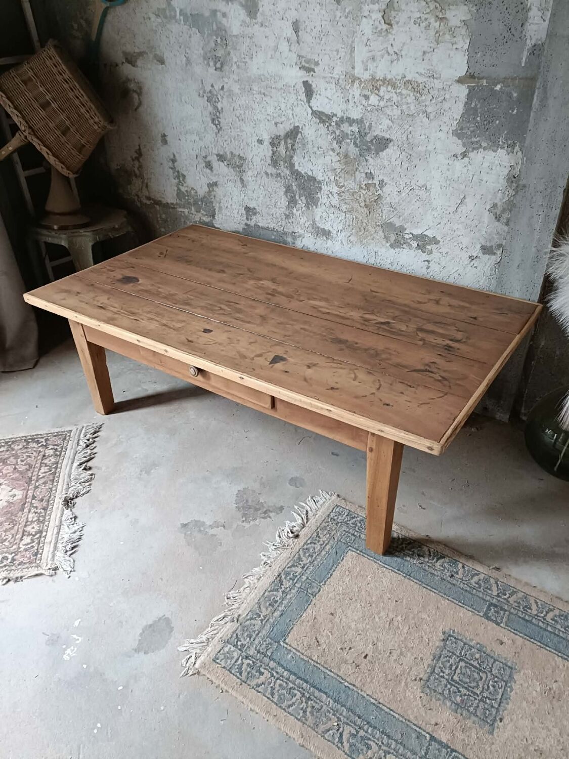 Farmhouse coffee table