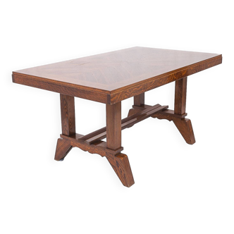 Oak dining table