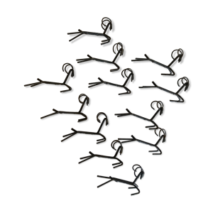 set de 12 porte couteaux