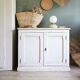 Buffet parisien patine blanche
