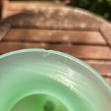 Baluster vase in soapy opaline