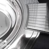 Art Deco hollow dish in silver metal, goldsmith Roux Marquiand (since 1856)