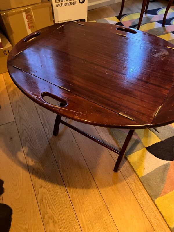 Table basse bateau
