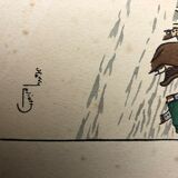 Harry Eliott Engraving Diligence under the snow