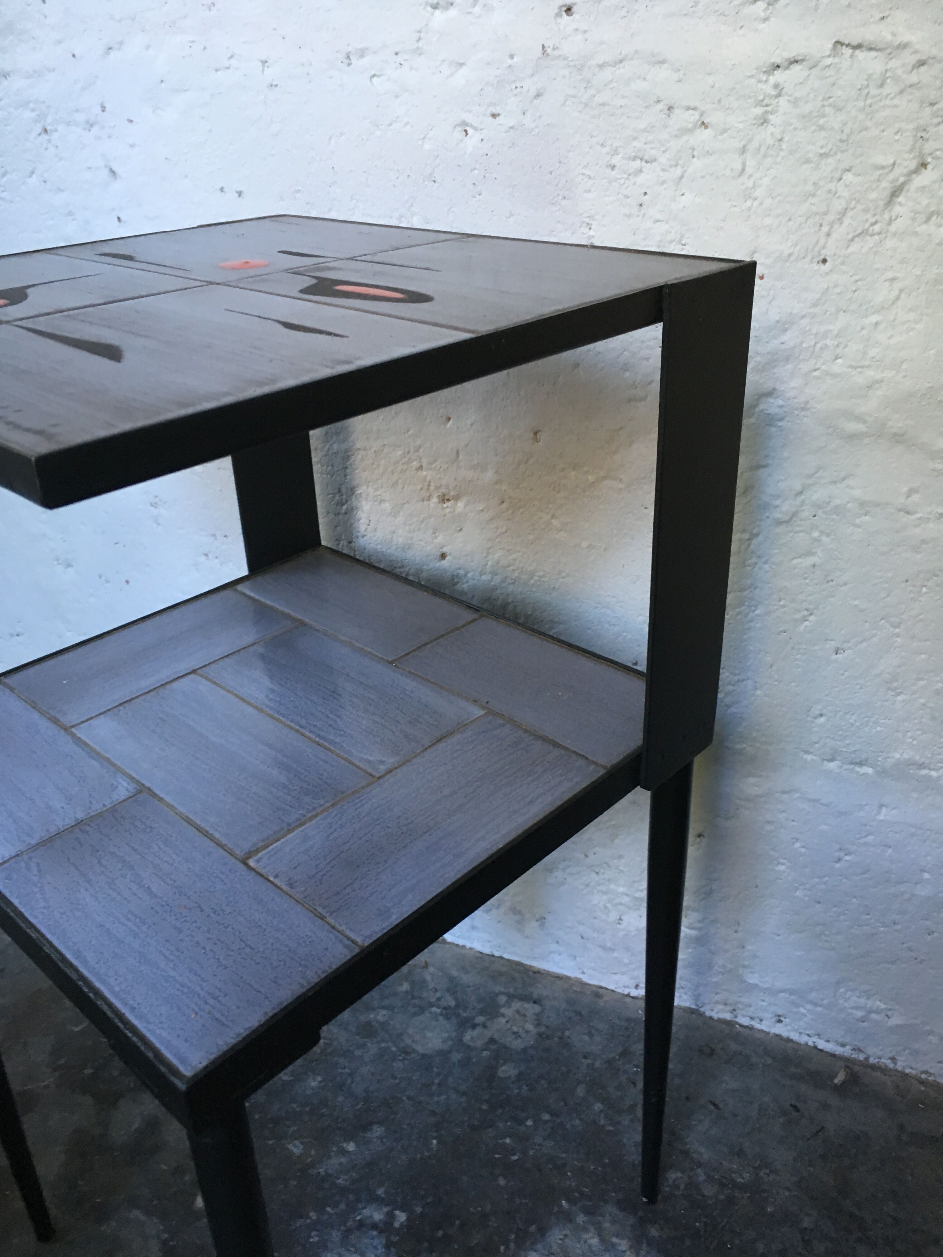 Side table by ceramic Jacques Lignier