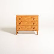 Commode en bouleau suédois, années 1940/50.