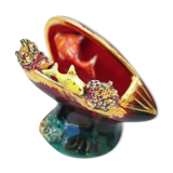 Ceramic night light mold of vallauris vintage