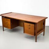Teak Model 207 Desk by Arne Vodder for Sibast, 1960s