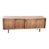 Buffet enfilade KNOLL International à 4 portes Coulissantes Design 1950