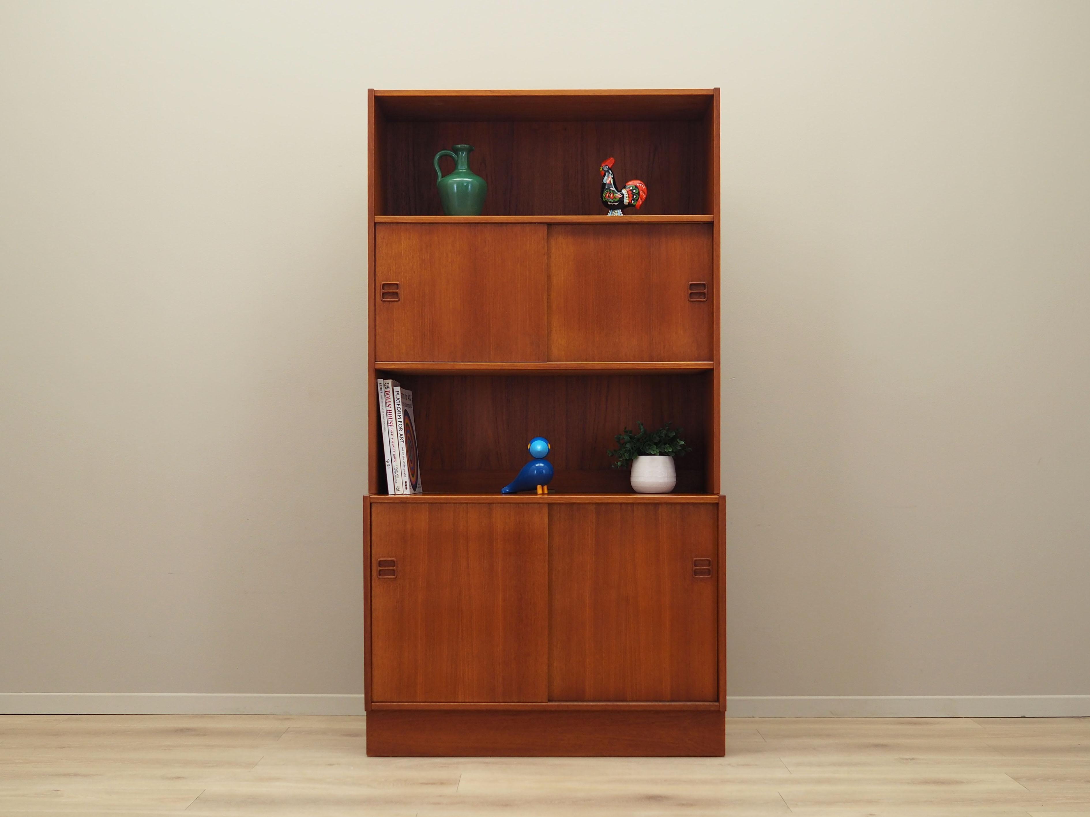 Teak bookcase, Danish design, 1960s, production: Denmark