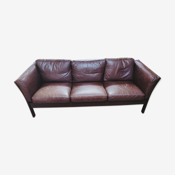 Sofa / vintage leather bench 1960s