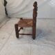 Chaise brutaliste de Charles Dudouyt