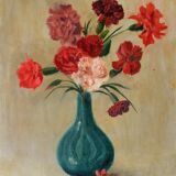 G. Godinet "still life with carnation"