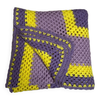granny crochet blanket 1970