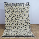 Berber carpet beni ouarain 252 x 144 cm
