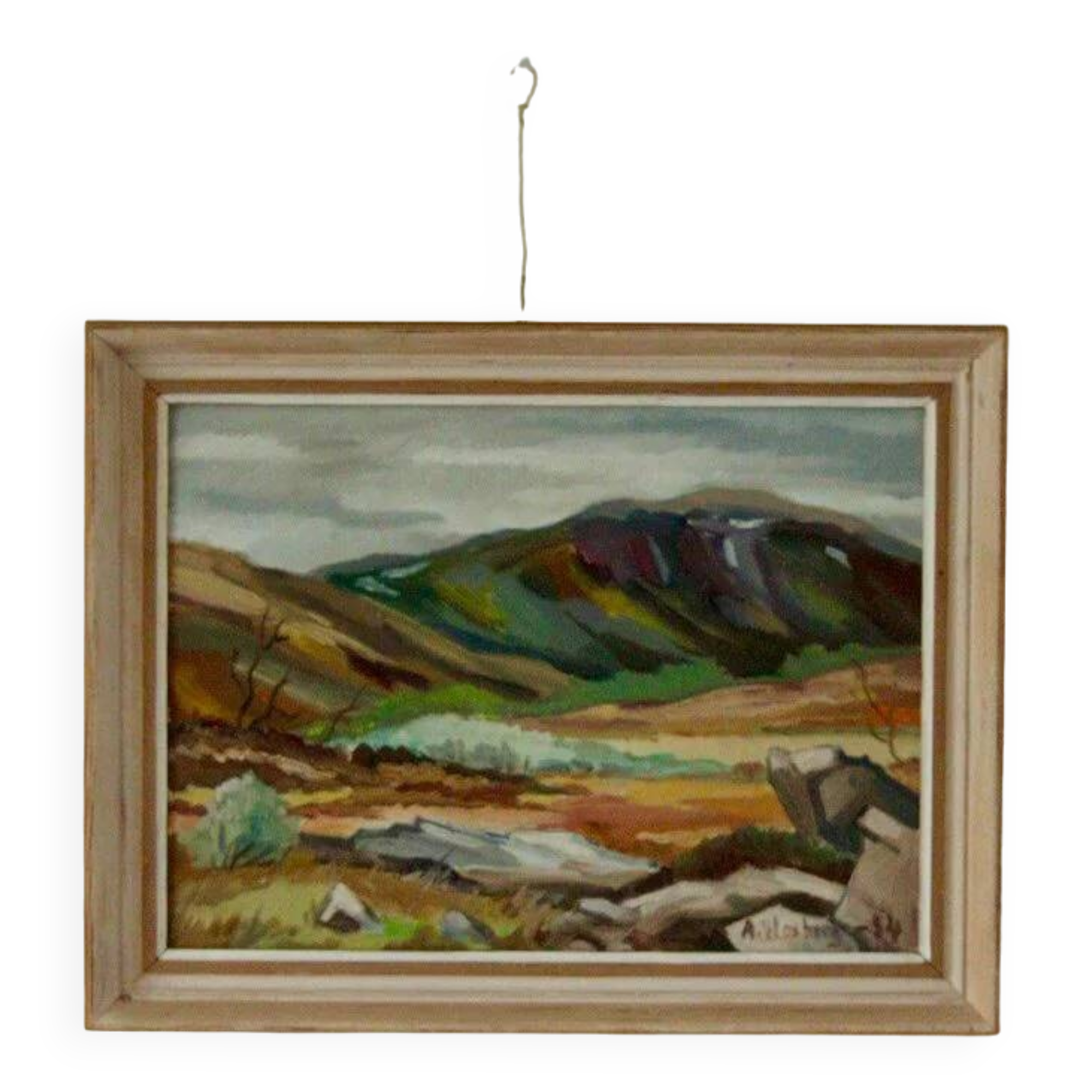 "Landscape with Mountain" A Woxberg