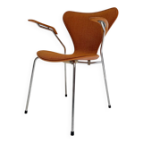 Wooden 3207 chair by Arne Jacobsen for Fritz Hansen, 1980s