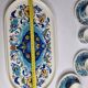 Coffee service, four cups and a tray, Izmir, Villeroy and Boch, 1970s
