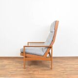 Mid-Century Danish Oak Armchair by Leif Alring for Madsen & Schubell, 1960s