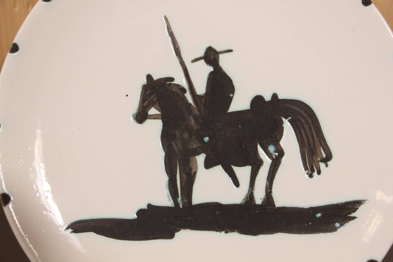 "Picador" plate by Picasso and Madoura workshop, 500 copies