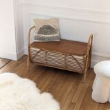 Rattan bench / chest