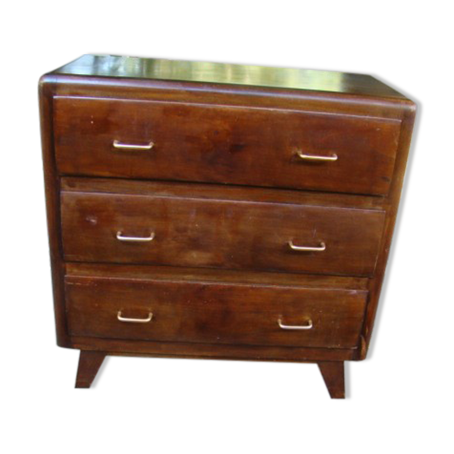 Dresser vintage walnut tone 60