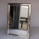 Vintage wall mirror by Deknudt, Belgium 1970