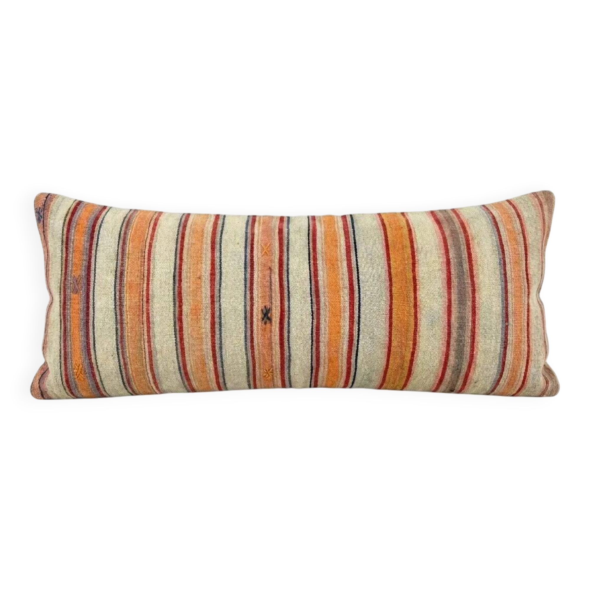 Housse de coussin kilim vintage 43x155 cm