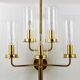 Hans-Agne Jakobsson Sonata Wall Light with 5 Arms, Mid-Century Style, Markaryd, 1960