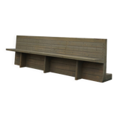 Banc d'école Bossche par Dom Hans van der Laan, 1964