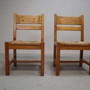 Set of 5 vintage chairs by Tage Poulsen for Gramrode Møbelfabrik, 1970's