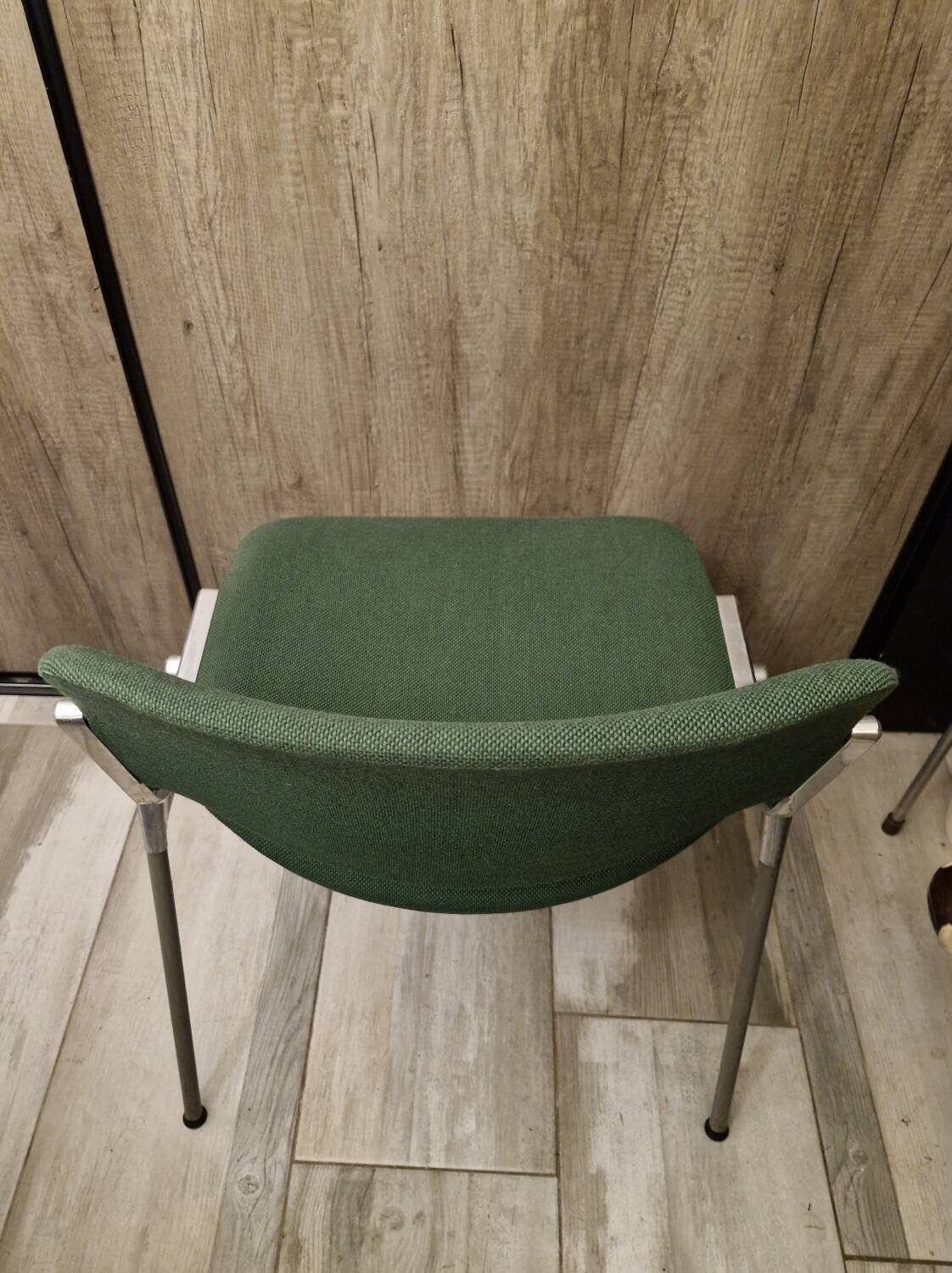 Set of 4 DSC 106 Chairs by Giancarlo Piretti for Castelli / Anonima