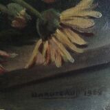 Two flower paintings 1922