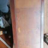 19th century rosewood desk and marquetry decorations
