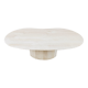 Table basse en travertin vintage, années 1970