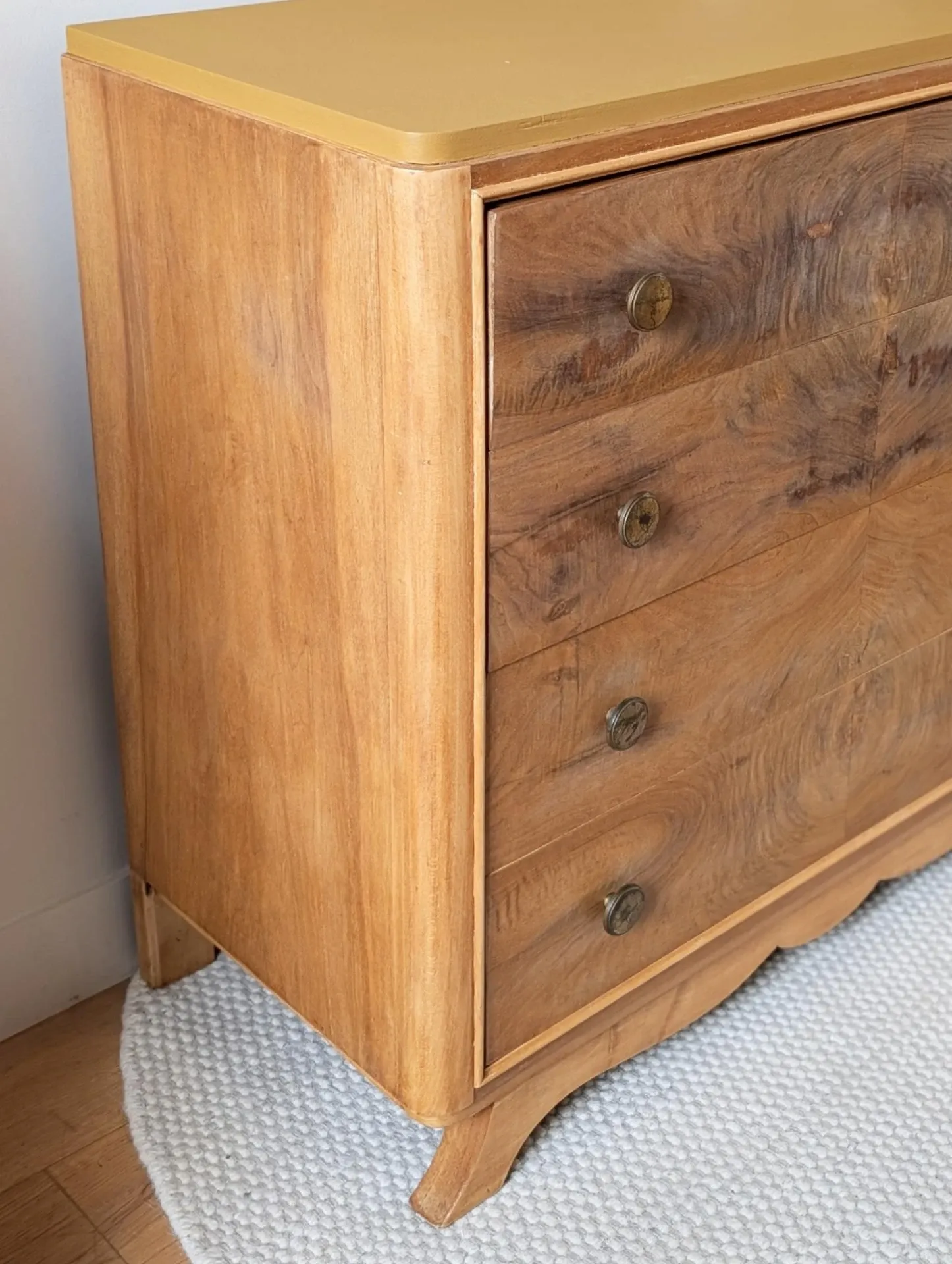 Renovated Art Deco chest of drawers
