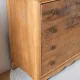 Renovated Art Deco chest of drawers
